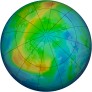 Arctic Ozone 1992-12-22